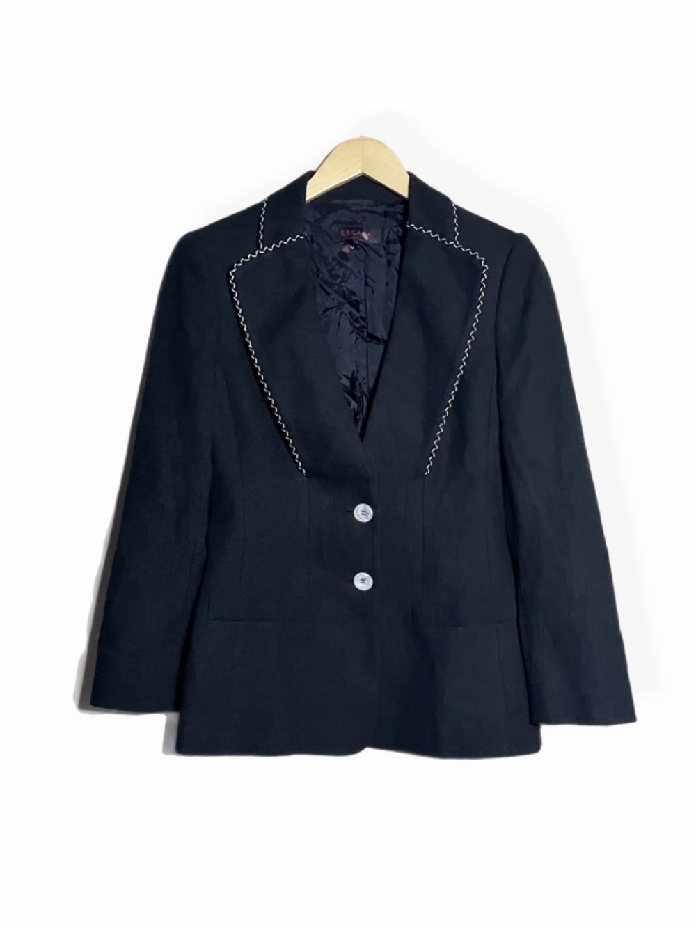 ESCADA Tweed Tuxedo Blazer